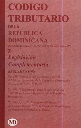 Imagen de CODIGO TRIBUTARIO DE LA REPUBLICA DOMINI