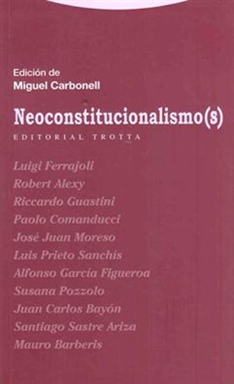 Imagen de NEOCONSTITUCIONALISMO(S) 4ED.