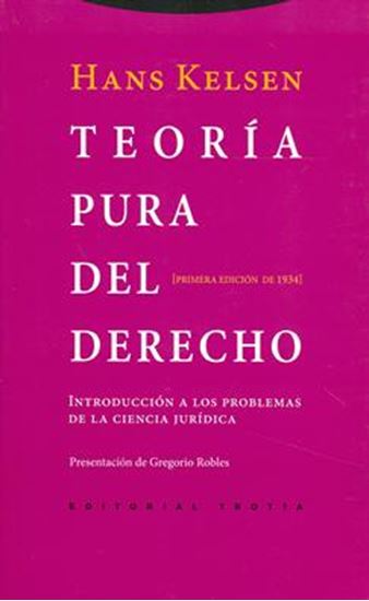 Imagen de TEORIA PURA DEL DERECHO