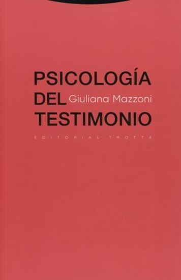 Imagen de PSICOLOGIA DEL TESTIMONIO