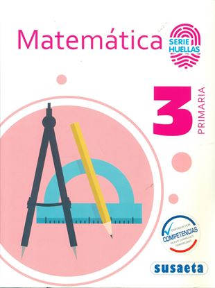 Imagen de MATEMATICA NO. 3 PRIMARIA (HUELLAS)