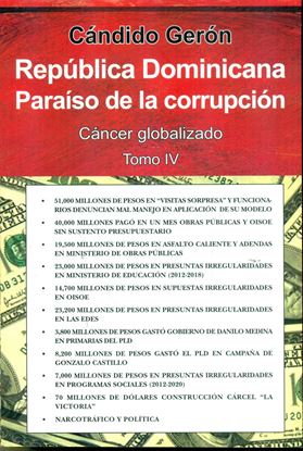 Imagen de REP. DOM. PARAISO DE LA CORRUPCION (T.IV