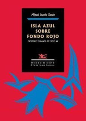 Imagen de ISLA AZUL SOBRE FONDO ROJO (OF2)