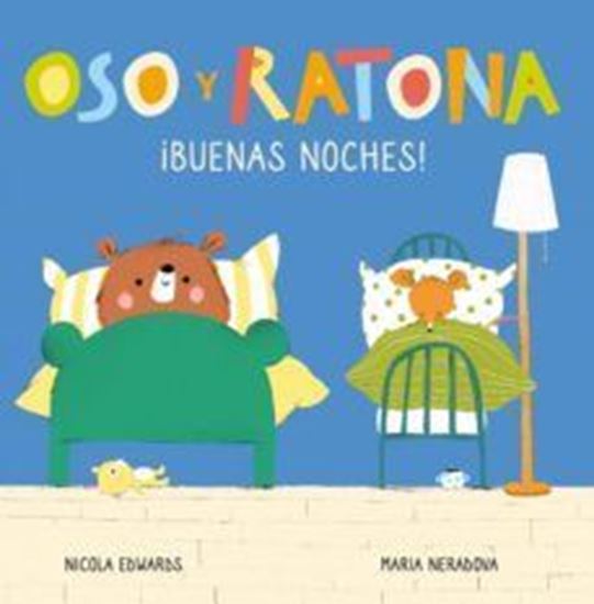 Imagen de OSO Y RATONA. BUENAS NOC(CARTON SOLAPAS)