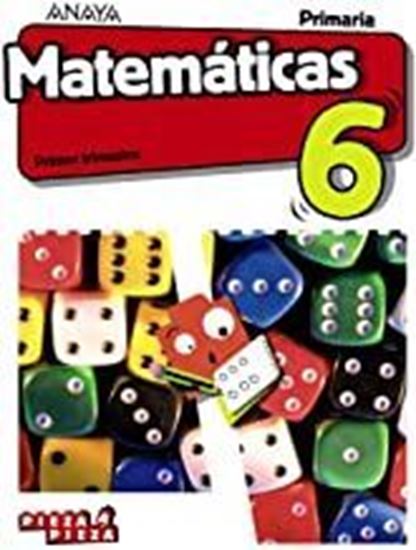 Imagen de MATEMATICA 6 PIEZA A PIEZA