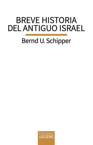 Imagen de BREVE HISTORIA DEL ANTIGUO ISRAEL