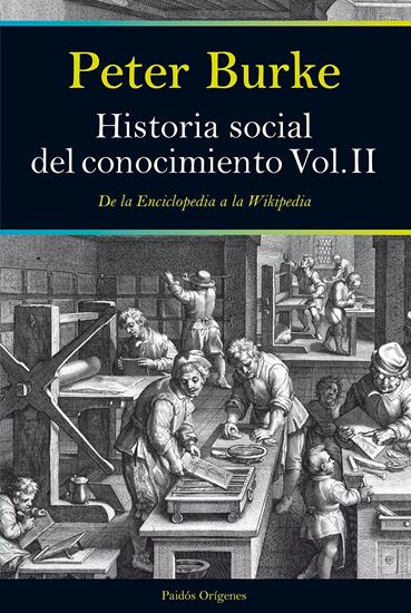 Imagen de HISTORIA SOCIAL DEL CONOCIMIENTO. VOL II