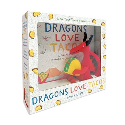 Imagen de DRAGONS LOVE TACOS BOOK AND TOY SET