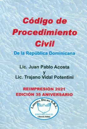 Imagen de CODIGO DE PROCEDIMIENTO CIVIL (T.D.)