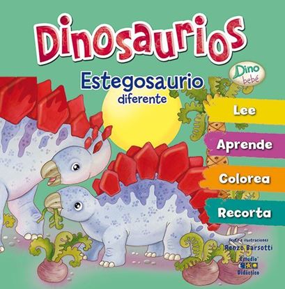 Imagen de DINOSAURIOS. ESTEGOSAURIO DIFERENTE (TD)