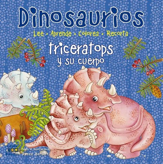 Imagen de DINOSAURIOS. TRICERATOPS Y SU CUERPO (+3