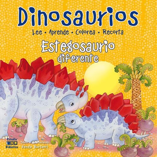 Imagen de DINOSAURIOS. ESTEGOSAURIO DIFEREN. (+3)