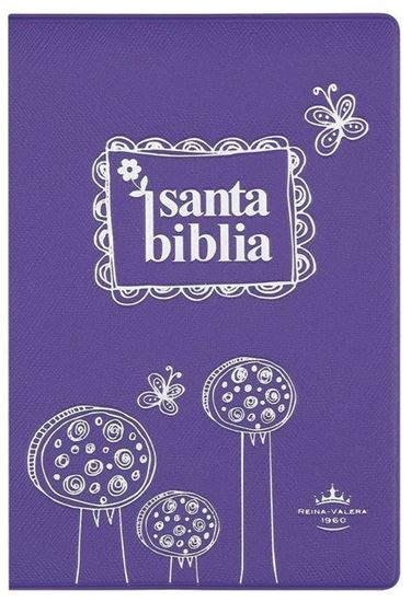 Imagen de SANTA BIBLIA RVR VINIL VIOLETA (MEDIANA)