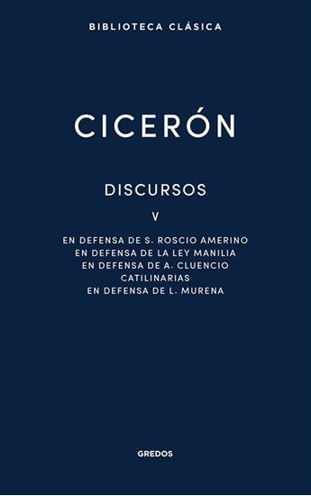 Imagen de DISCURSOS V (CICERON)