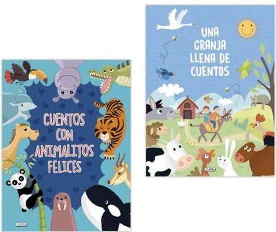 Imagen de CUENTOS CON ANIMALITOS FELICES(2 TITULO)