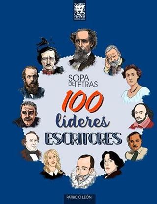 Imagen de SOPAS DE LETRAS 100 LIDERES ESCRITORES