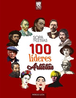 Imagen de SOPAS DE LETRAS 100 LIDERES ARTISTAS