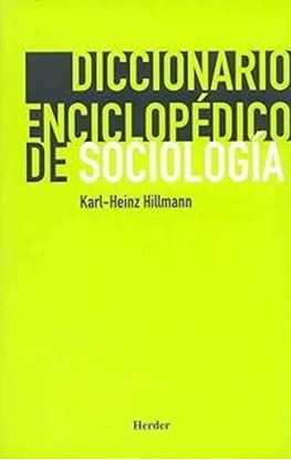 Imagen de DICC. ENCICLOPEDICO DE SOCIOLOGIA