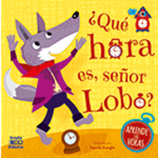 Imagen de QUE HORA ES SEÑOR LOBO. MINI LIBROS