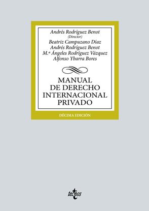 Imagen de MANUAL DE DERECHO INTERNACIONAL PRIVADO