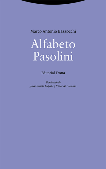 Imagen de ALFABETO PASOLINI