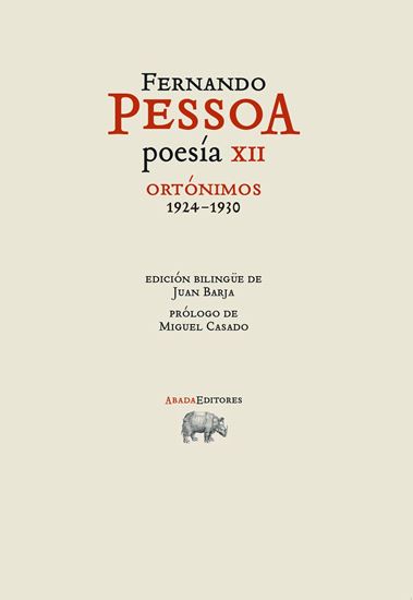 Imagen de POESIA XII: ORTÓNIMOS 1924-1930