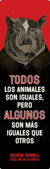 Imagen de MARCA PAGINAS.TODOS LOS ANIMALES SON IGU