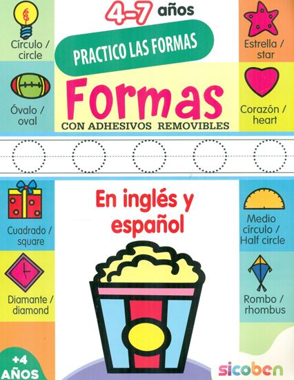 Imagen de PRACTICO LOS COLORES EN INGLES Y ESPAÑOL