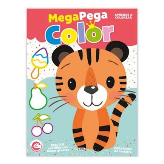 Imagen de MEGA PEGACOLOR DIDACTICO (48 PAG.)