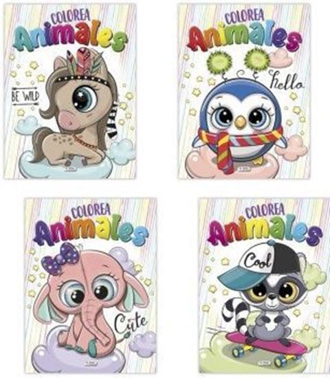 Imagen de COLOREA ANIMALES GLITTER (32 PAG.)