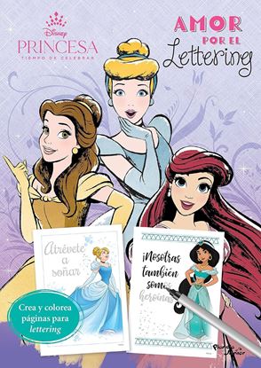 Imagen de DISNEY PRINCESAS. AMOR POR EL LETTERING