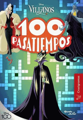 Imagen de 100 PASATIEMPOS (CRUCIGRAMAS). VILLANOS