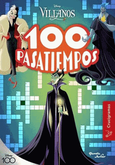 Imagen de 100 PASATIEMPOS (CRUCIGRAMAS). VILLANOS