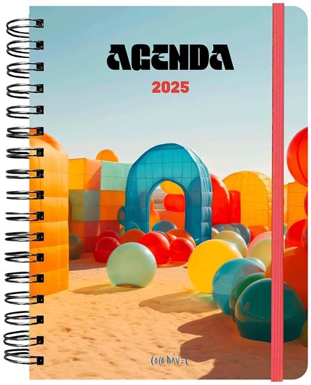 Imagen de AGENDA ANUAL SEMANAL 2025 COCO DAVEZ