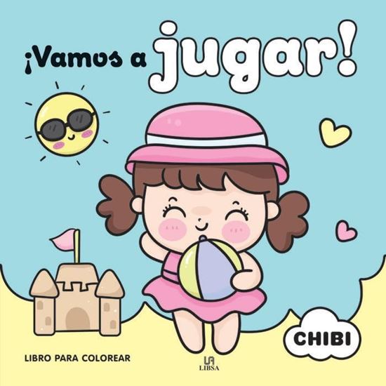 Imagen de ¡VAMOS A JUGAR! CHIBI.LIBRO PARA COLOREA