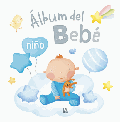 Imagen de ALBUM DE BEBE NIÑO. MI PRIMER AÑO